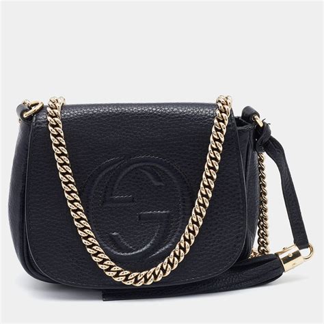 gucci mini chain|gucci chain crossbody bag.